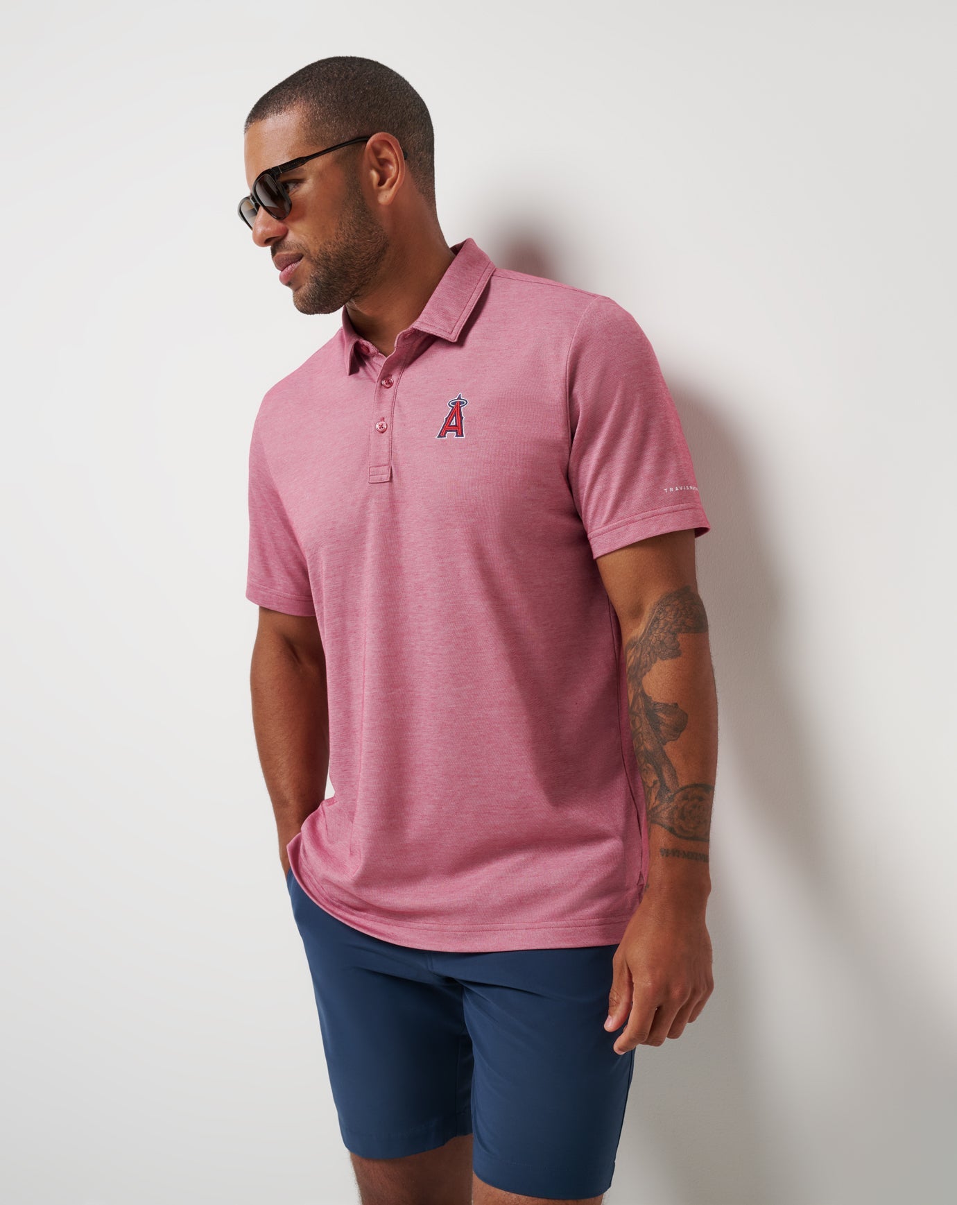 TravisMathew | Los Angeles Angels Playoff Pitch Polo