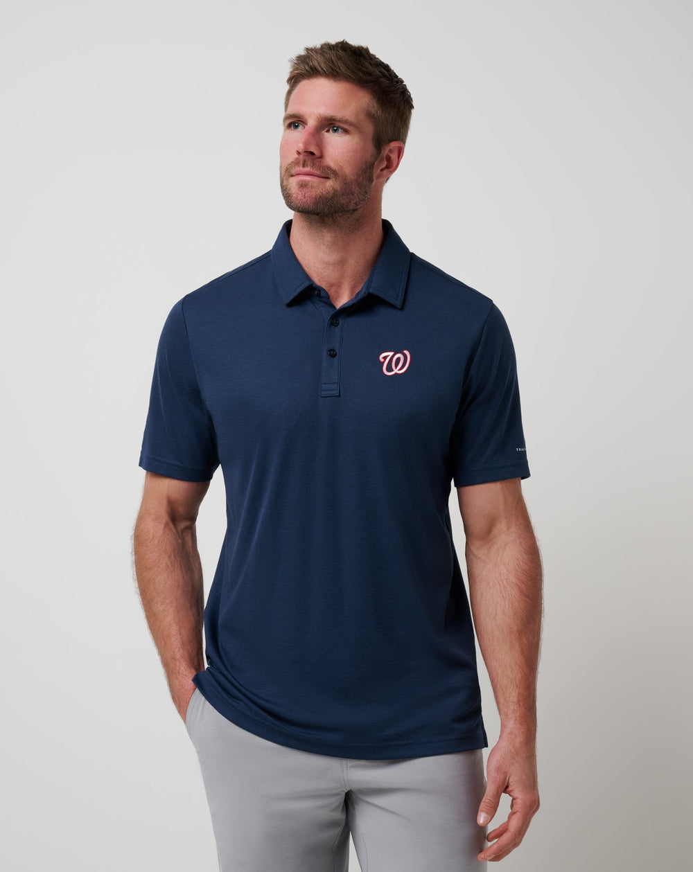 TravisMathew | Washington Nationals Playoff Pitch Polo