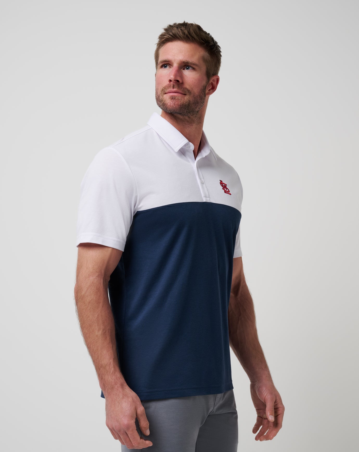 TravisMathew | St Louis Cardinals Home Run Leader Polo