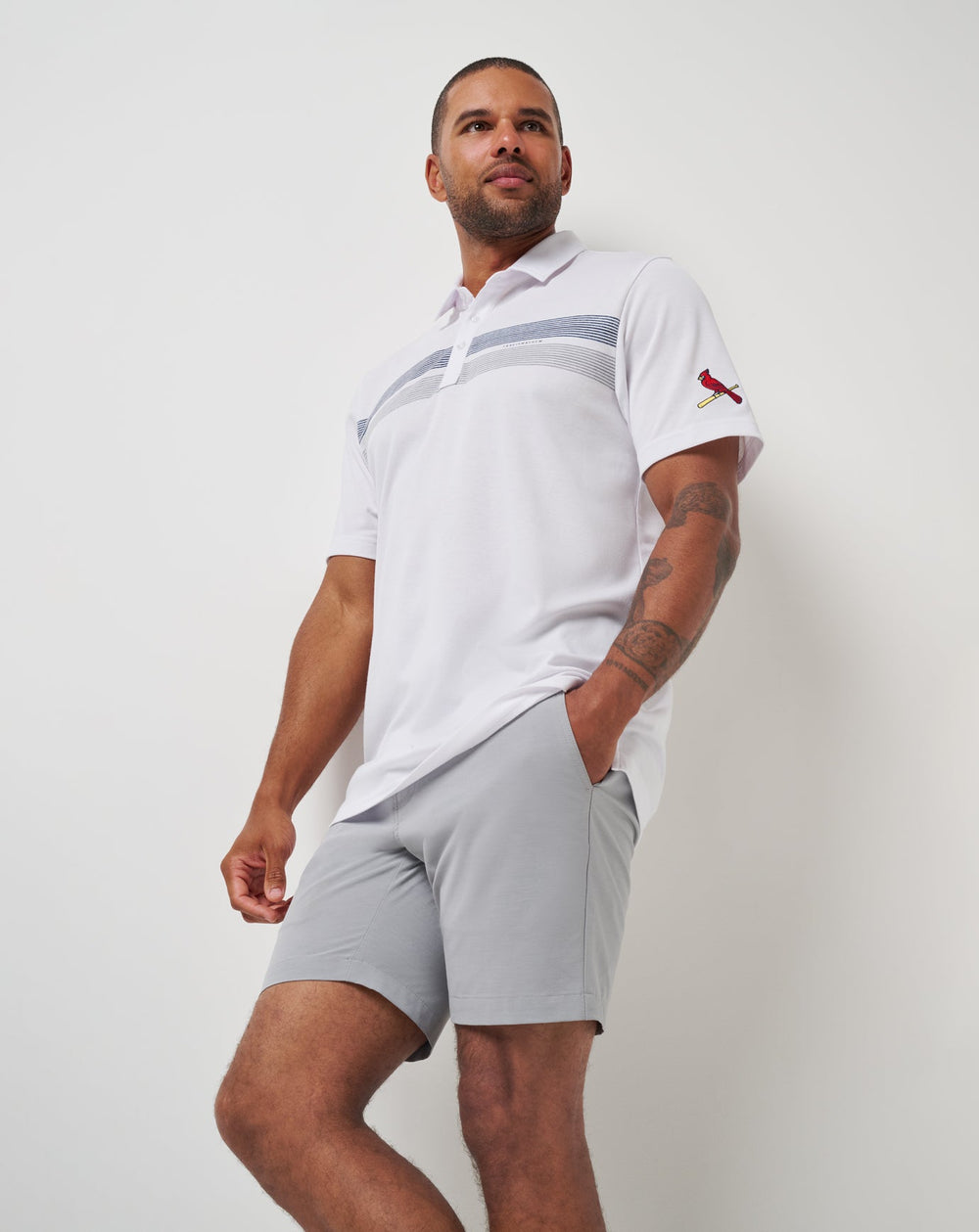 TravisMathew | St Louis Cardinals Top Recruit Polo