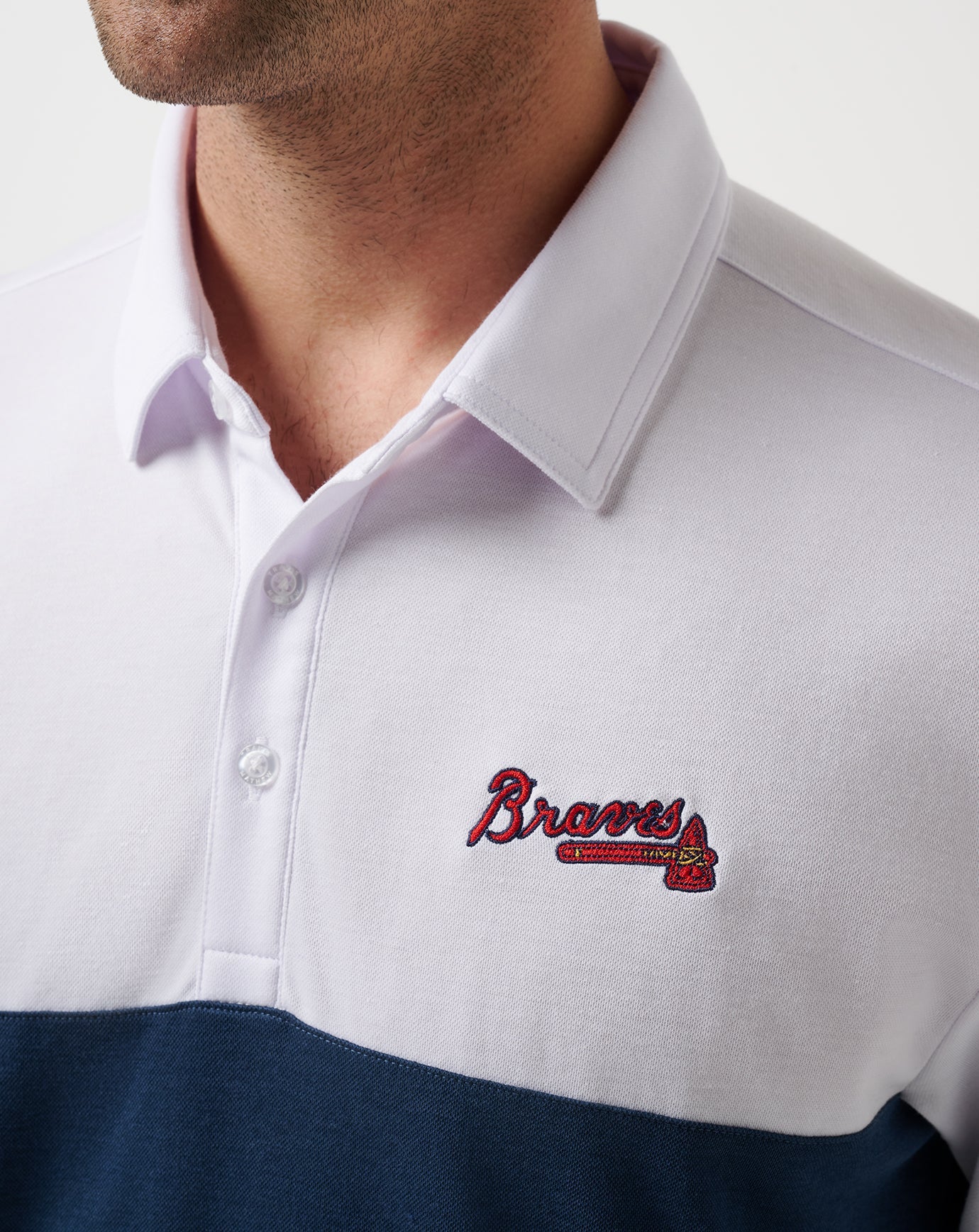 TravisMathew | Atlanta Braves Home Run Leader Polo