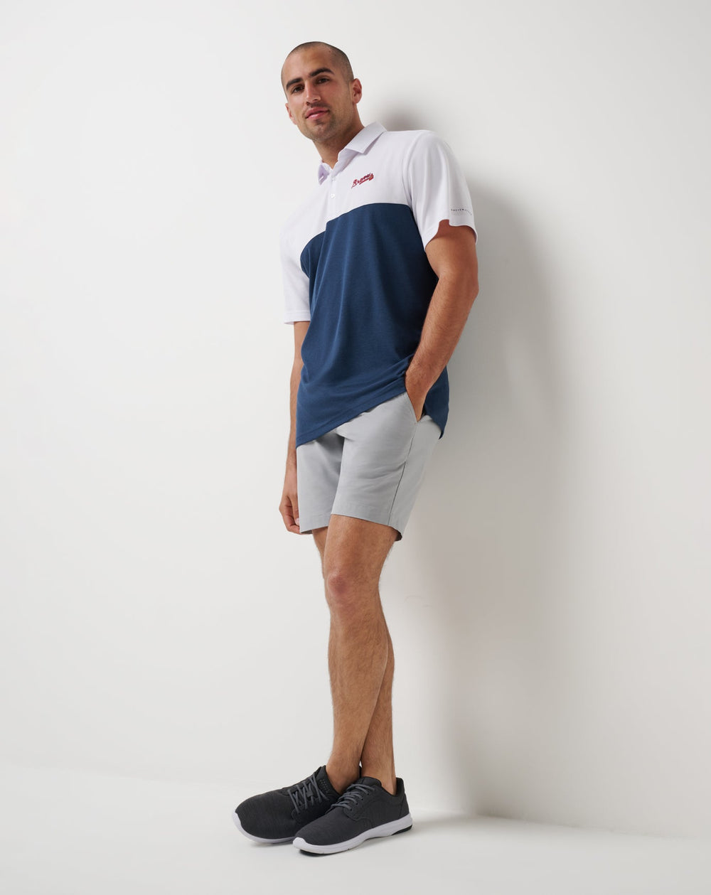 TravisMathew | Atlanta Braves Home Run Leader Polo