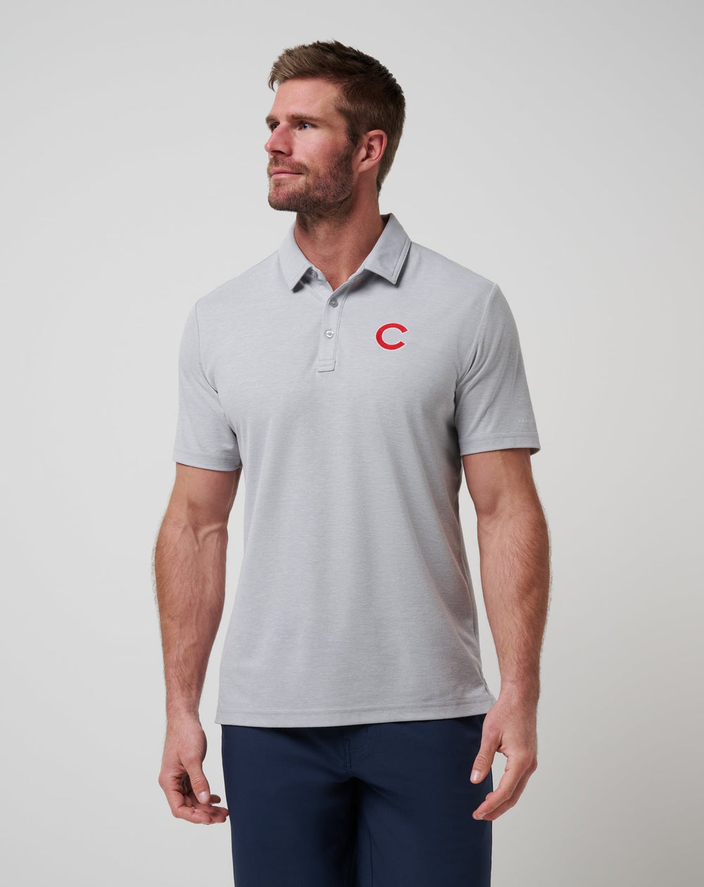 TravisMathew | Chicago Cubs Playoff Pitch Polo