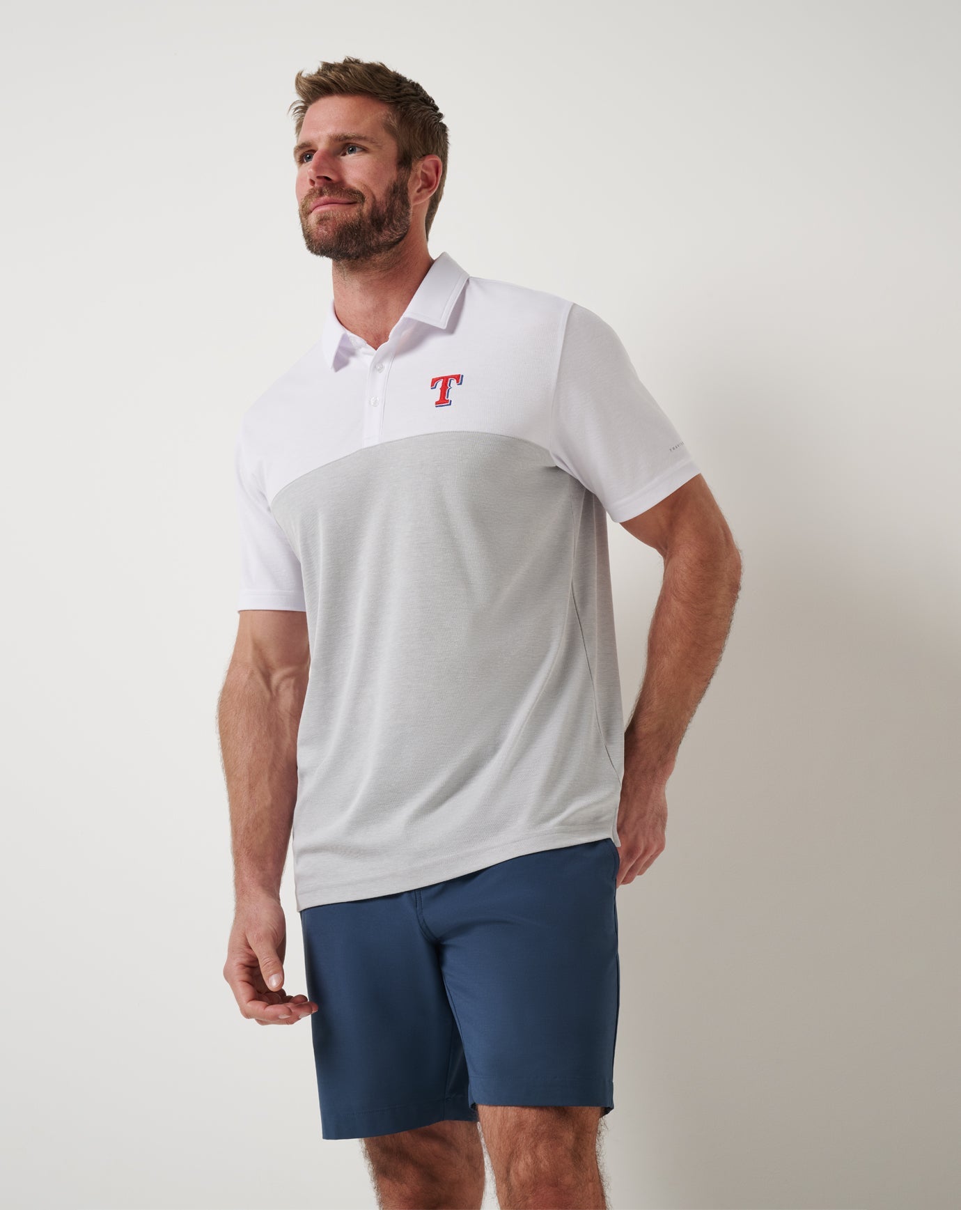 TravisMathew | Texas Rangers Home Run Leader Polo