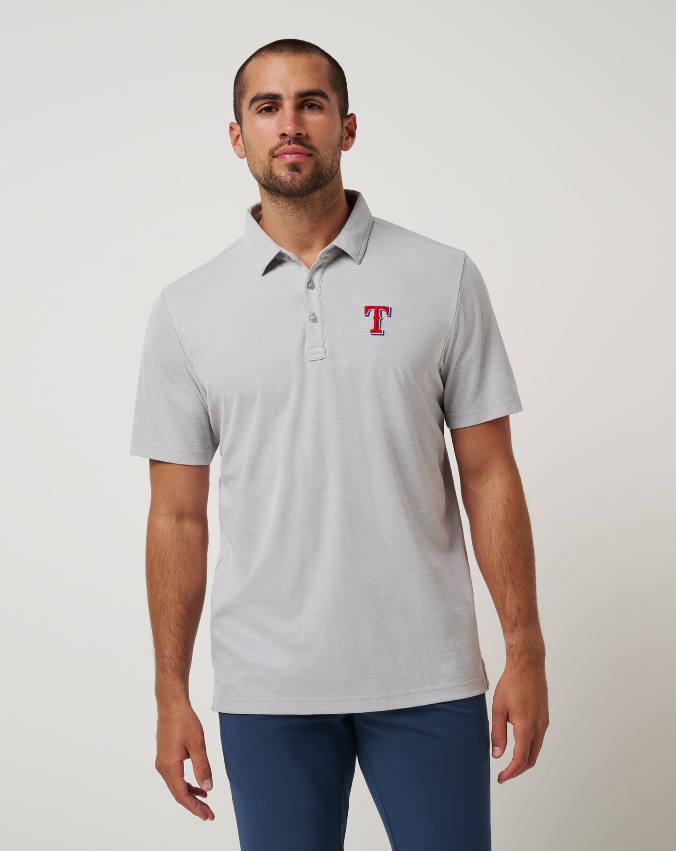 TravisMathew | Texas Rangers Playoff Pitch Polo
