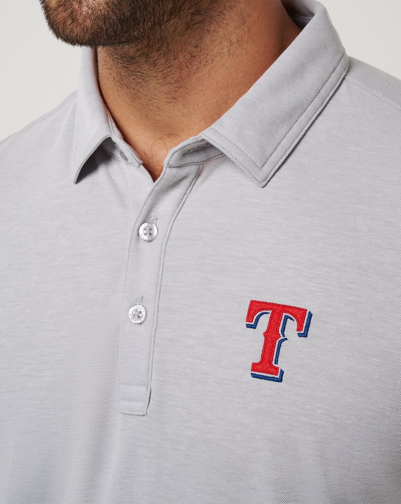 TravisMathew | Texas Rangers Playoff Pitch Polo