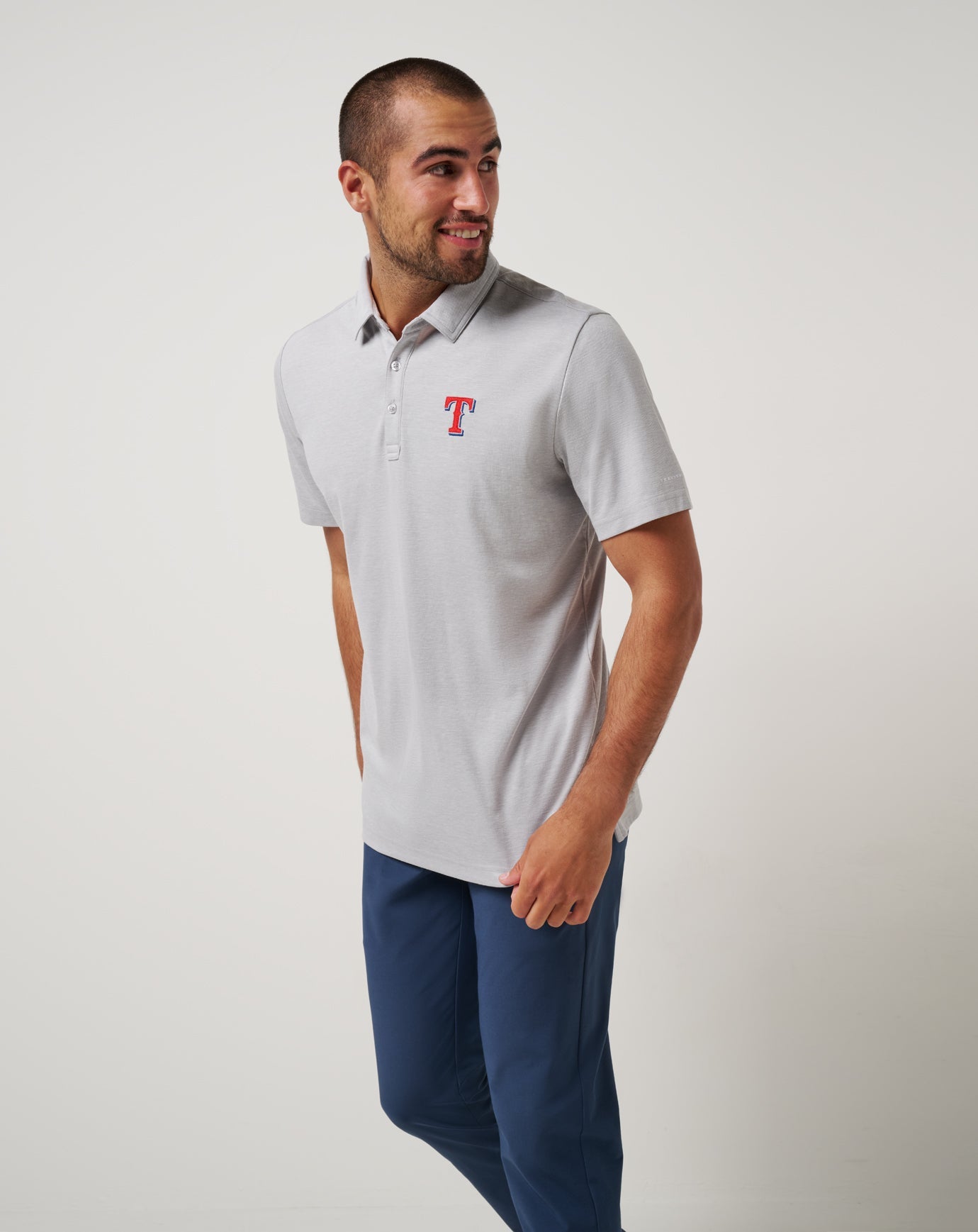 TravisMathew | Texas Rangers Playoff Pitch Polo