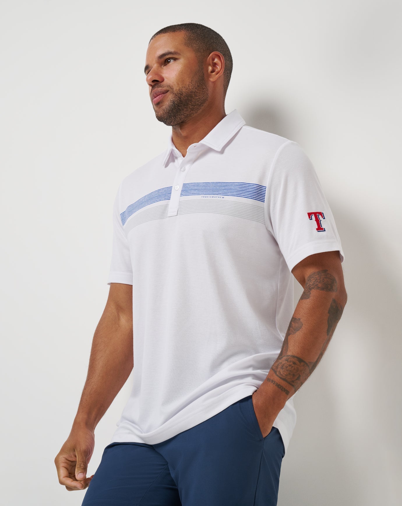 TravisMathew | Texas Rangers Top Recruit Polo