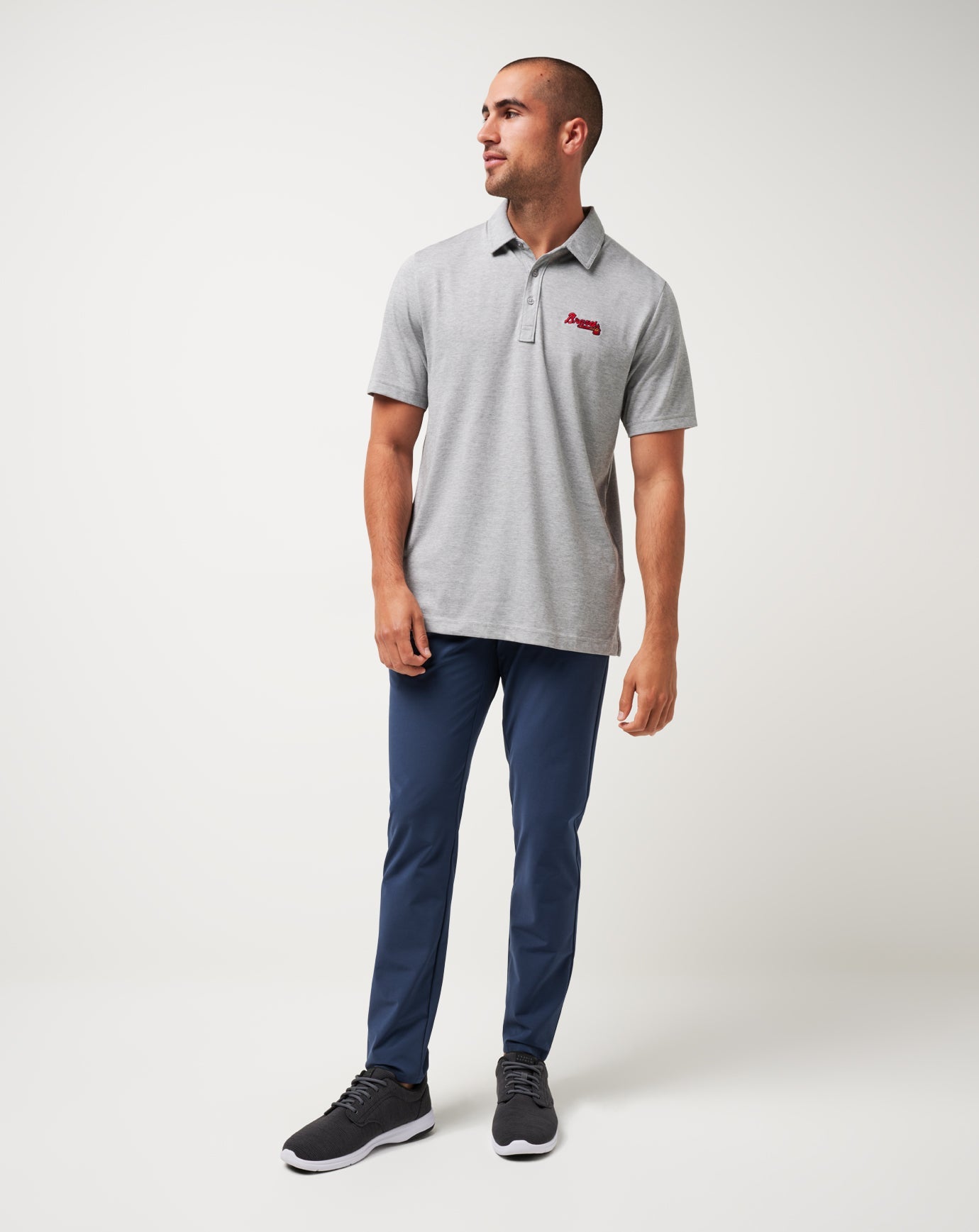 TravisMathew | Atlanta Braves The Zinna Polo