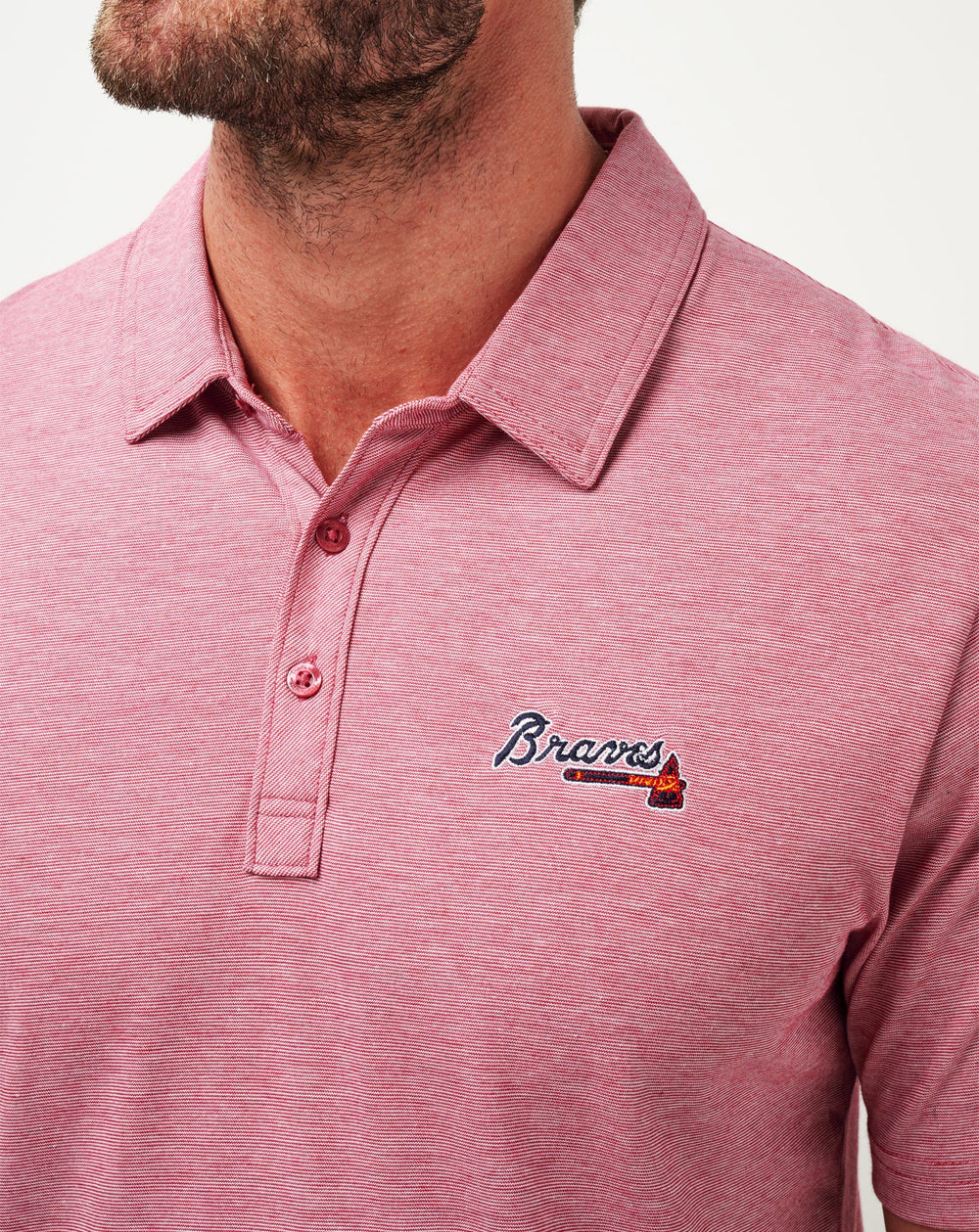 TravisMathew | Atlanta Braves The Zinna Polo