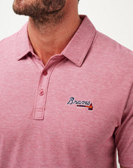 TravisMathew | Atlanta Braves The Zinna Polo