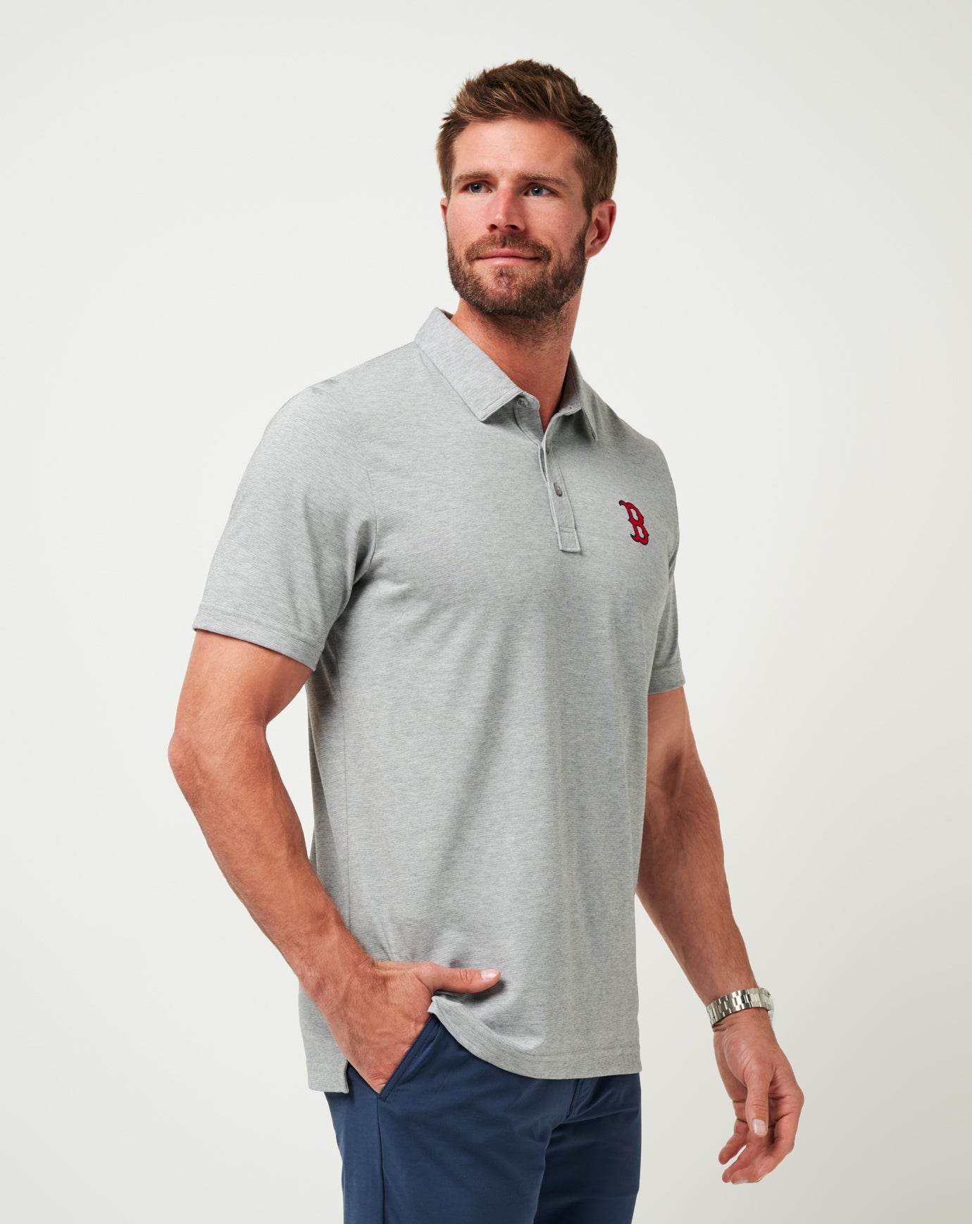 TravisMathew | Boston Red Sox The Zinna Polo