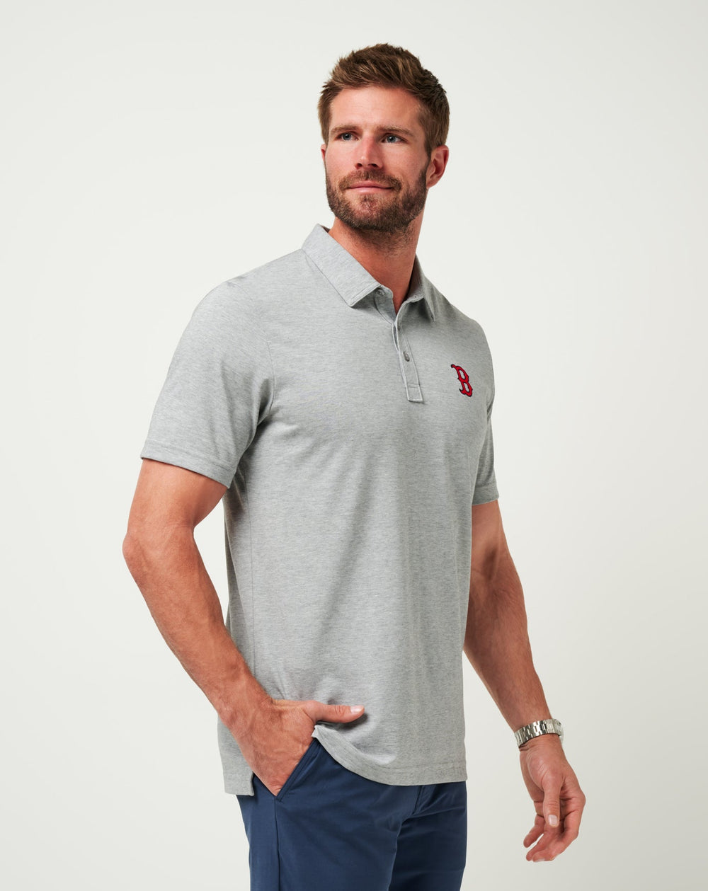 TravisMathew | Boston Red Sox The Zinna Polo