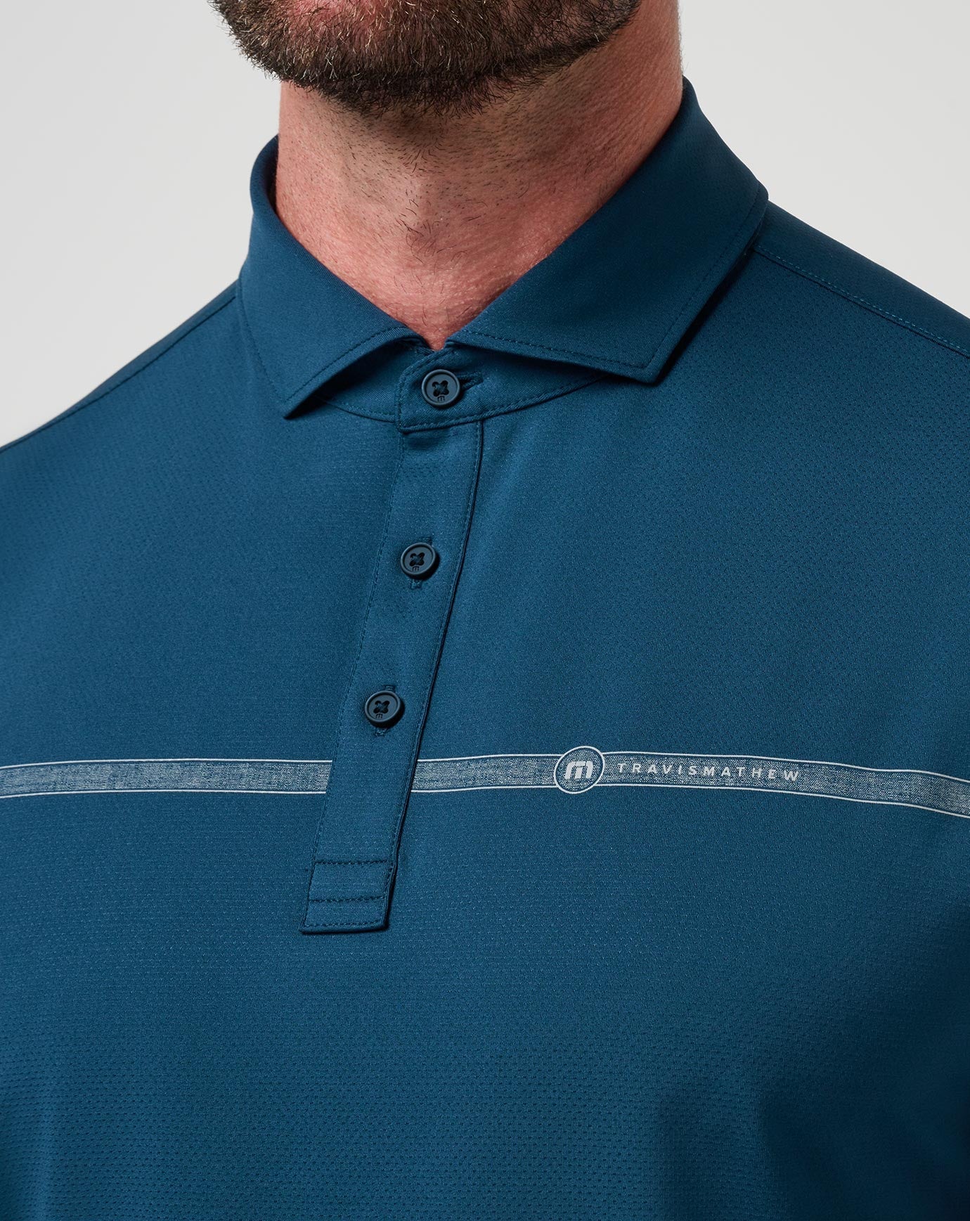 TravisMathew | Heater Pro Chest Stripe Polo