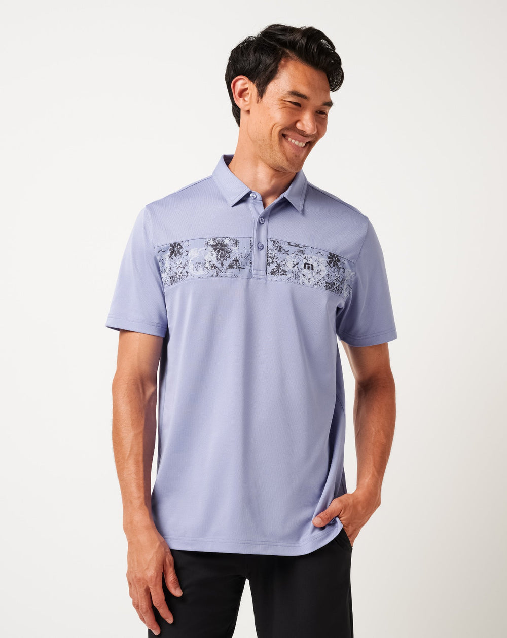 TravisMathew | Good Good Chest Stripe Polo