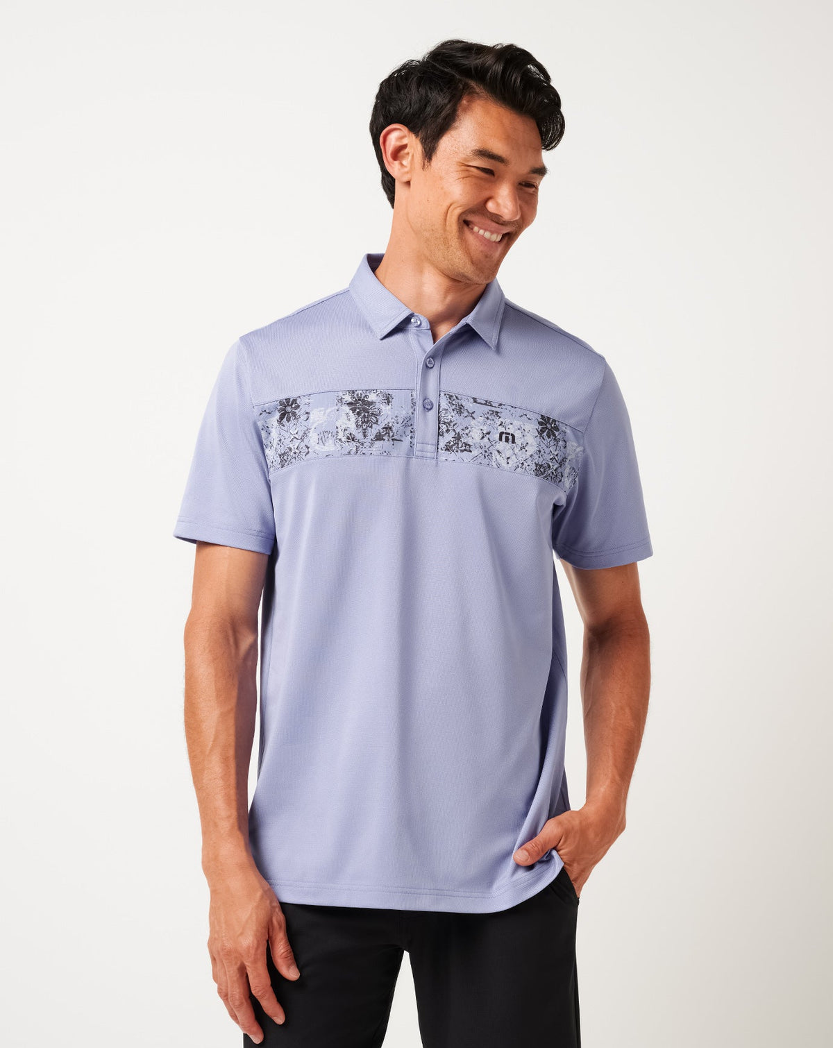 TravisMathew | Good Good Chest Stripe Polo
