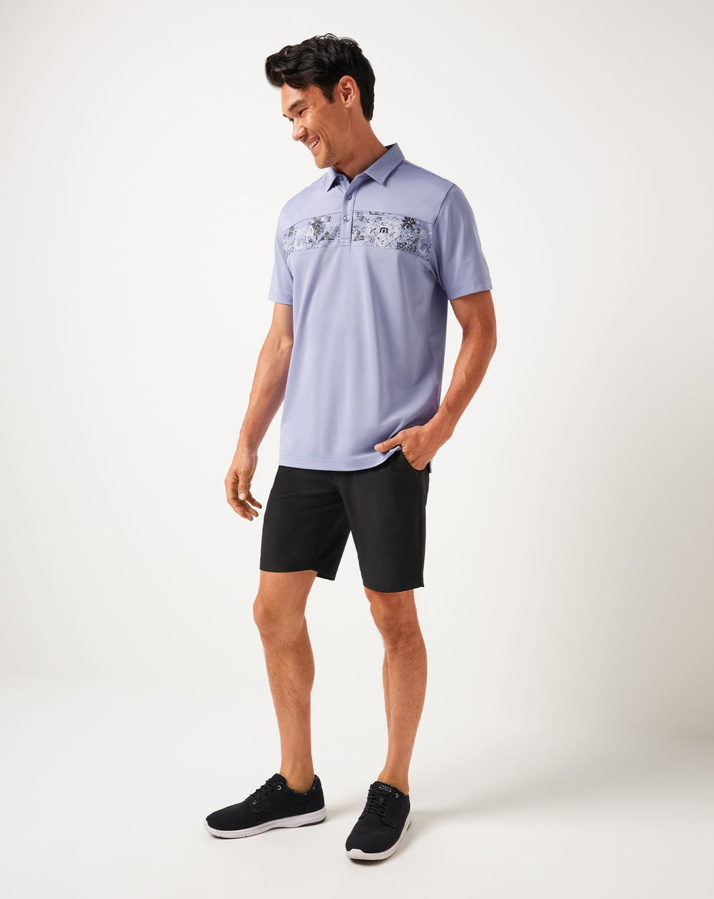 TravisMathew | Good Good Chest Stripe Polo