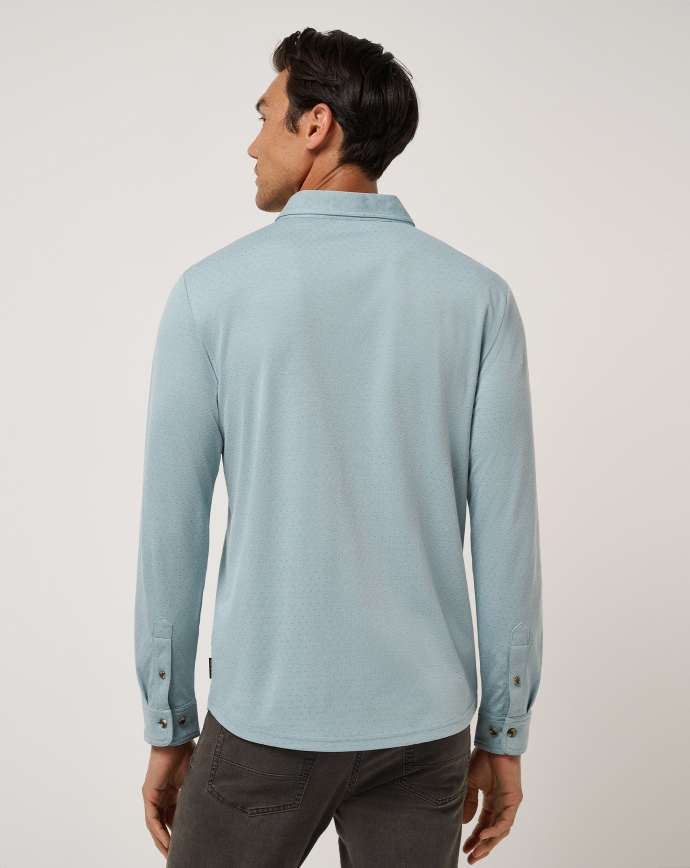 TravisMathew | Handsome Town Long Sleeve Polo