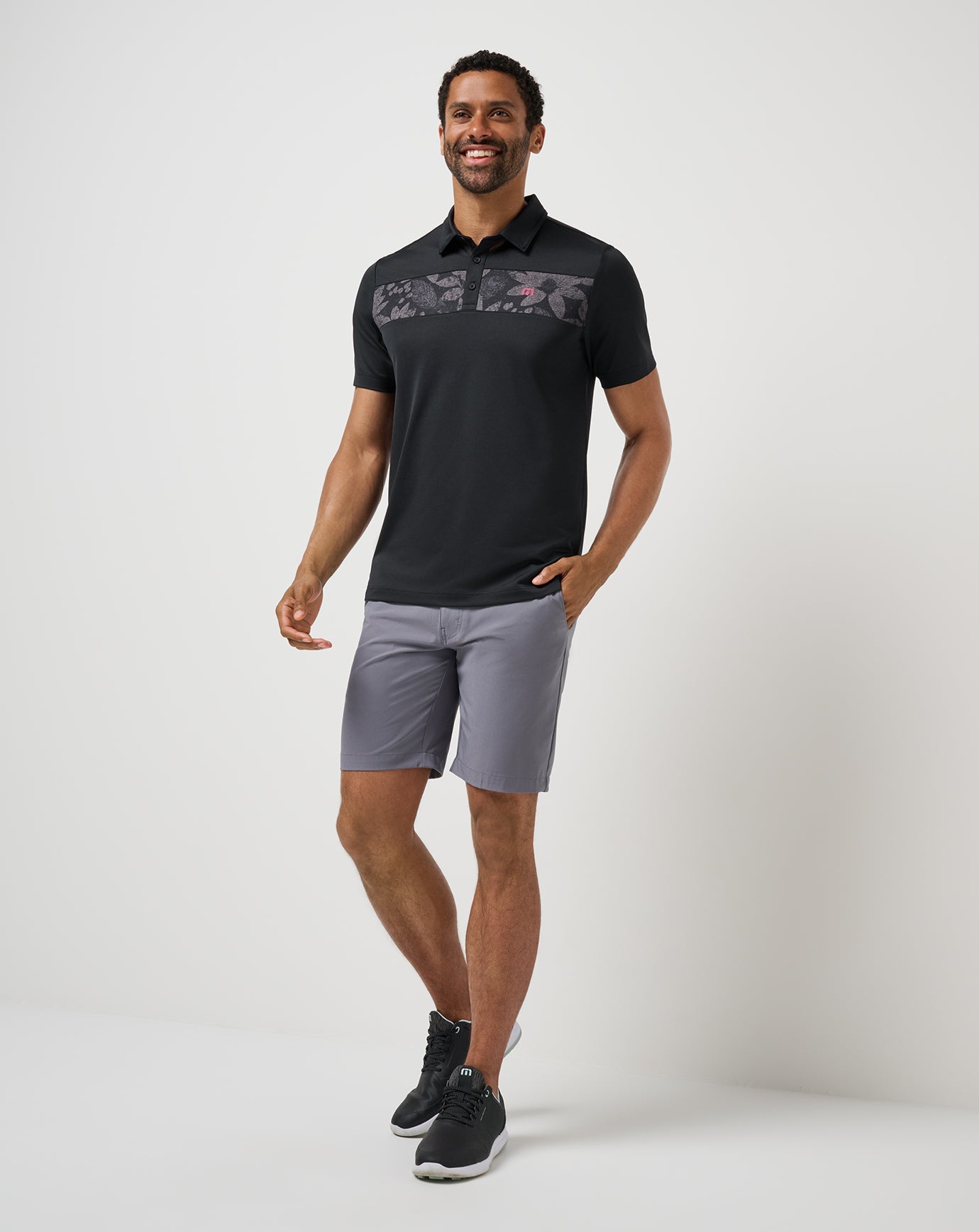 TravisMathew | Good Good Chest Stripe Polo