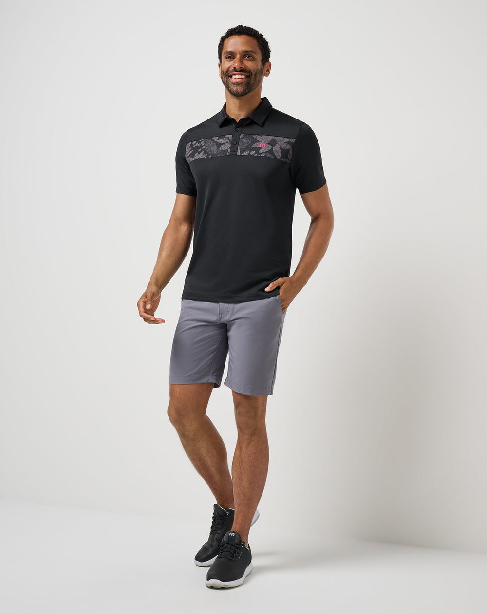 TravisMathew | Good Good Chest Stripe Polo