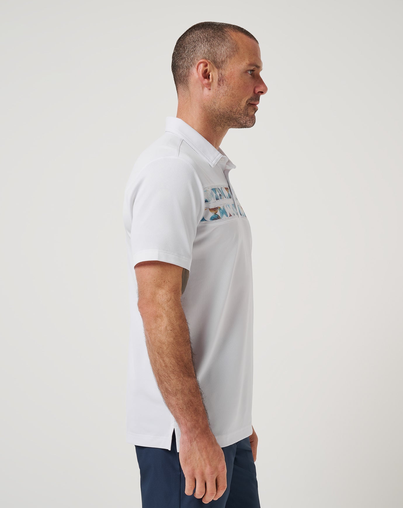 TravisMathew | Good Good Chest Stripe Polo
