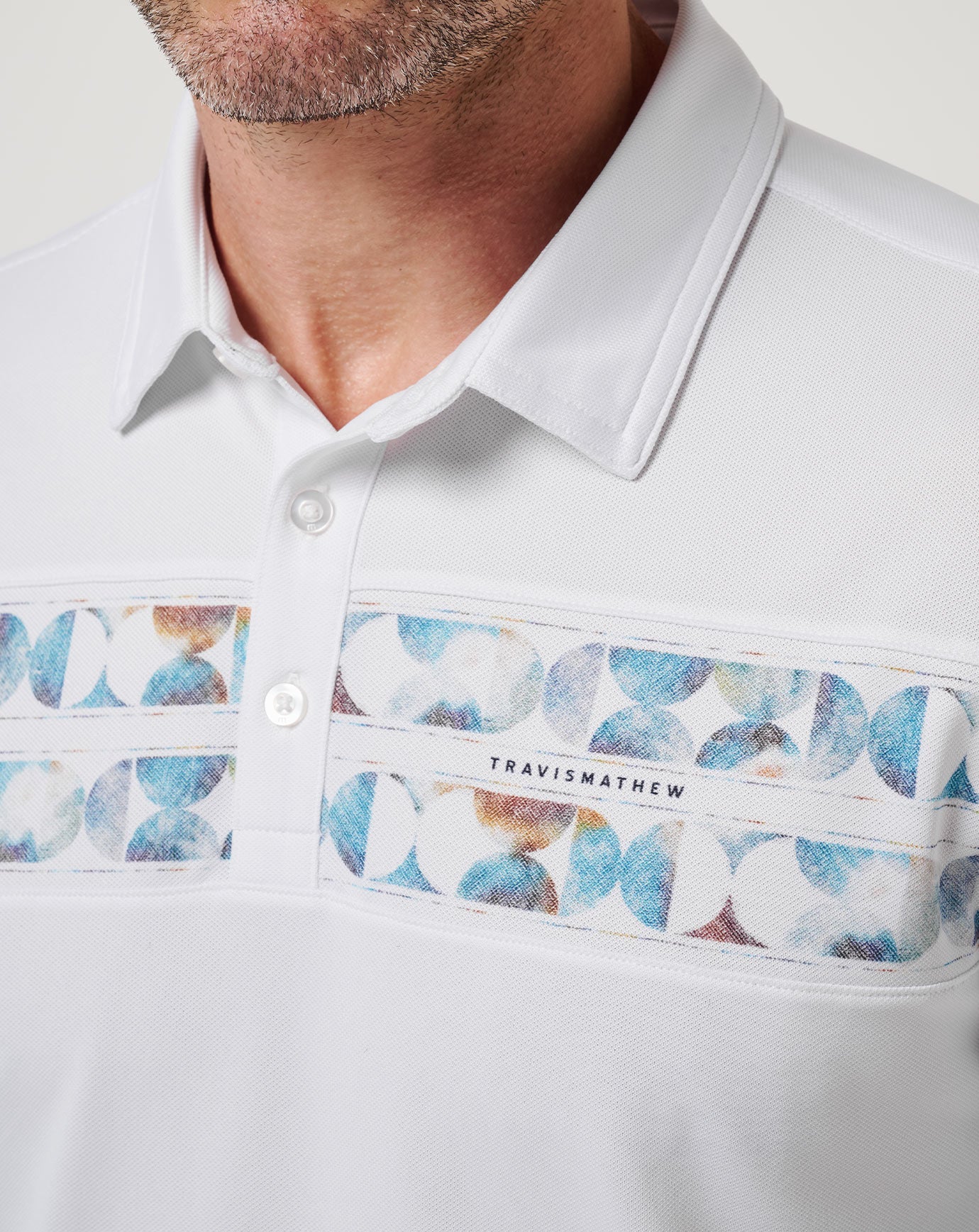 TravisMathew | Good Good Chest Stripe Polo