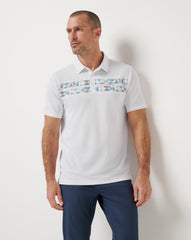 TravisMathew | Good Good Chest Stripe Polo