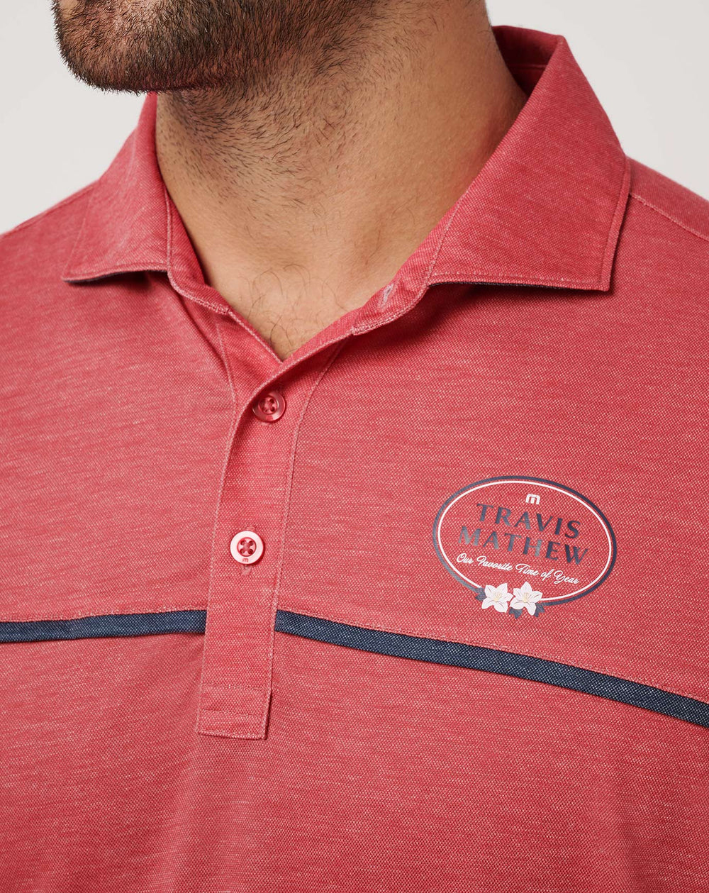 TravisMathew | Featherweight Our Favorite Time Of Year Polo
