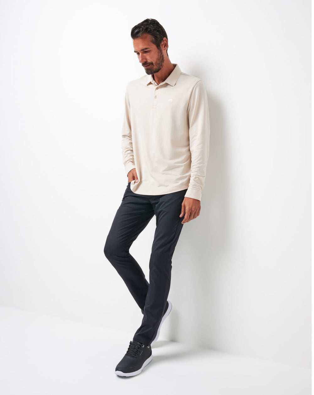 TravisMathew | Featherweight Long Sleeve Polo