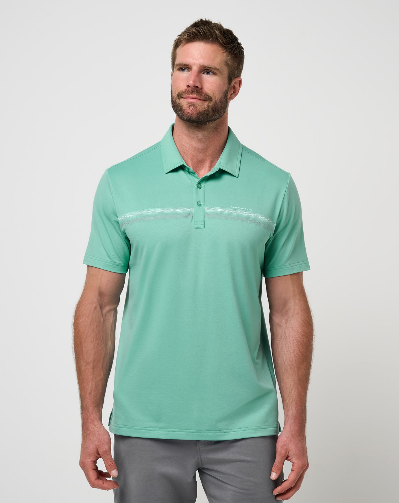 TravisMathew | Featherweight Chest Stripe Polo