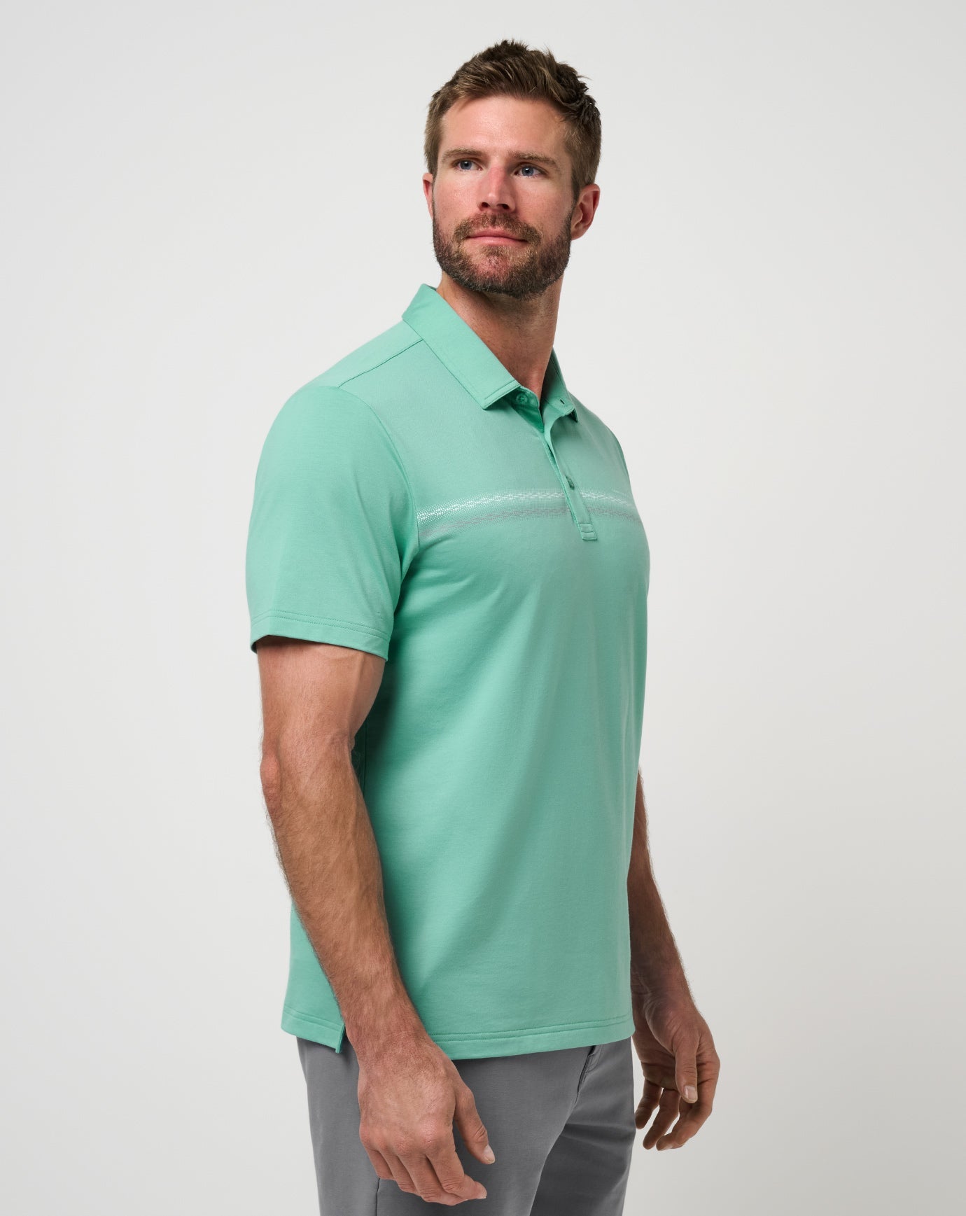 TravisMathew | Featherweight Chest Stripe Polo