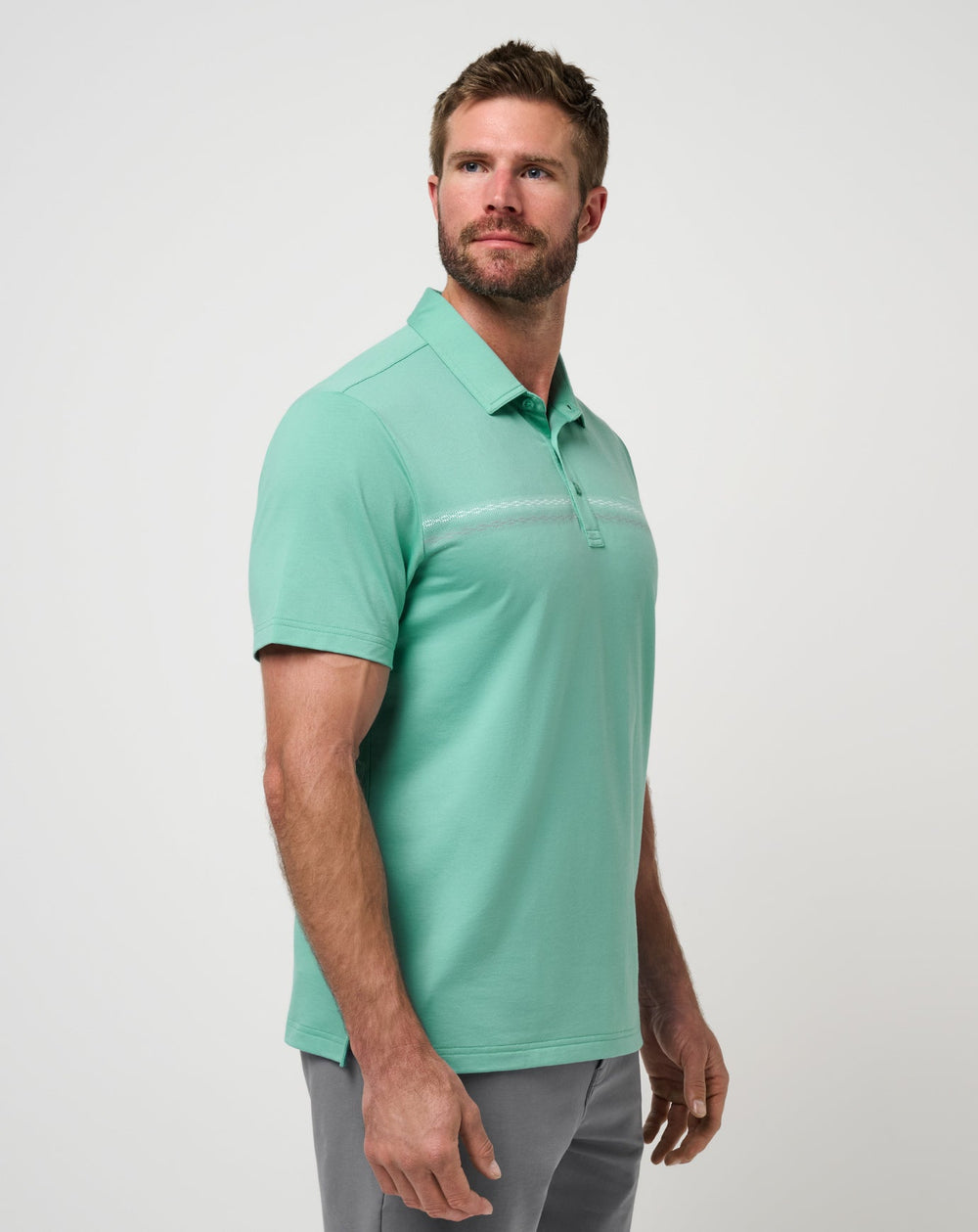 TravisMathew | Featherweight Chest Stripe Polo