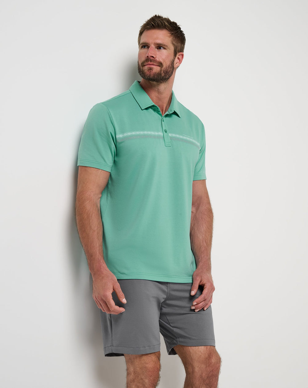 TravisMathew | Featherweight Chest Stripe Polo