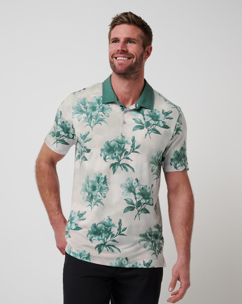TravisMathew | Featherweight Magnolia Polo