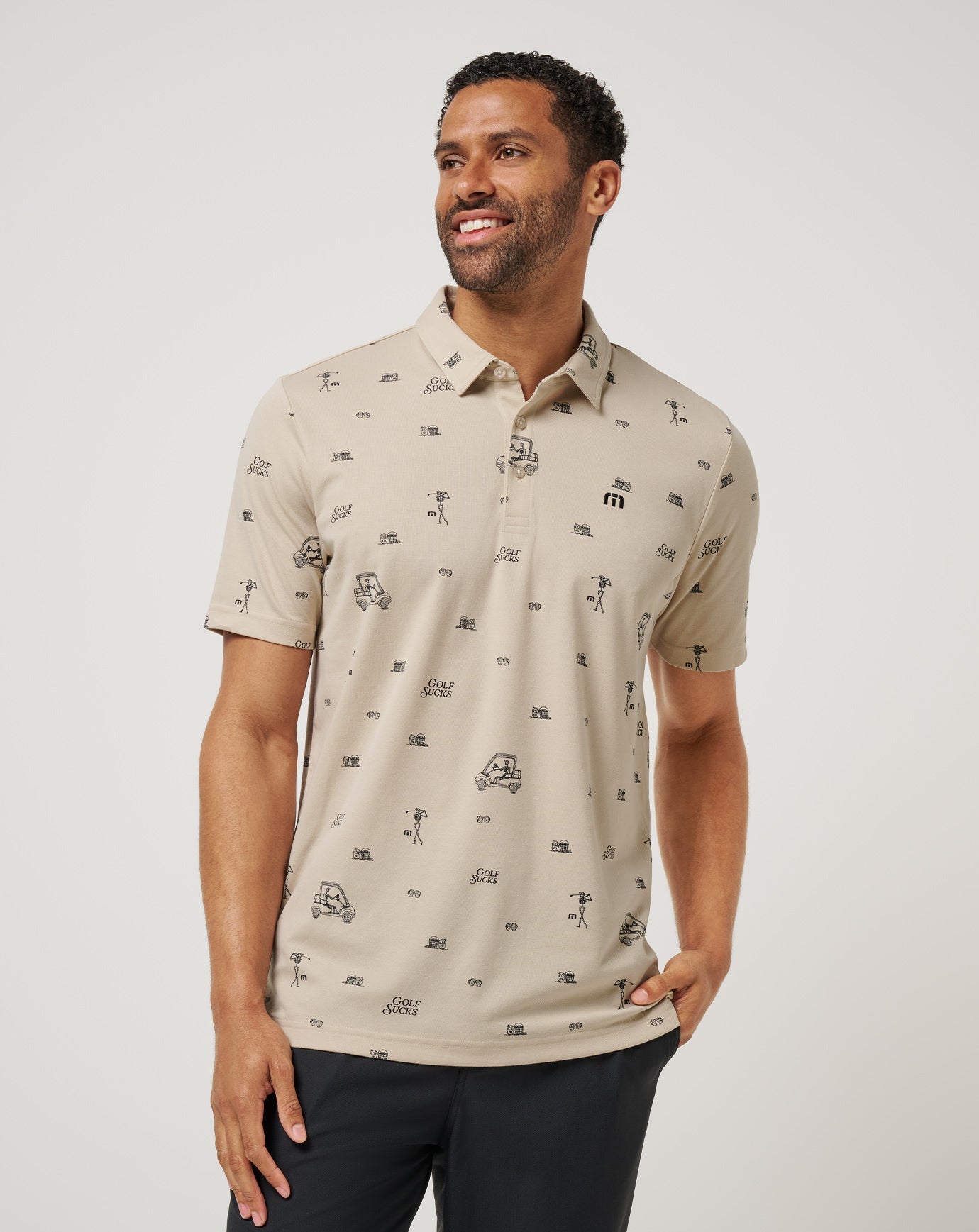 TravisMathew | Golf Sucks Polo