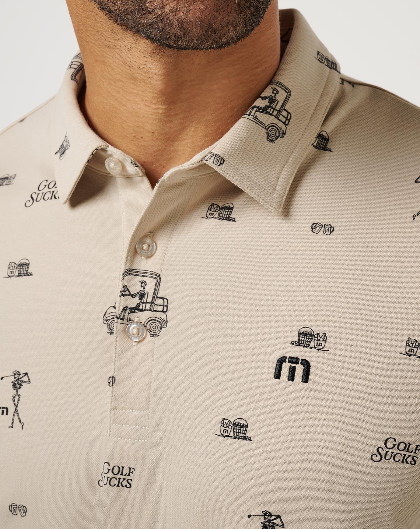 TravisMathew | Golf Sucks Polo