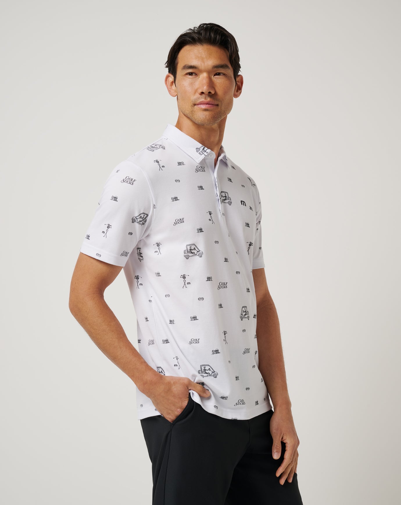 TravisMathew | Golf Sucks Polo