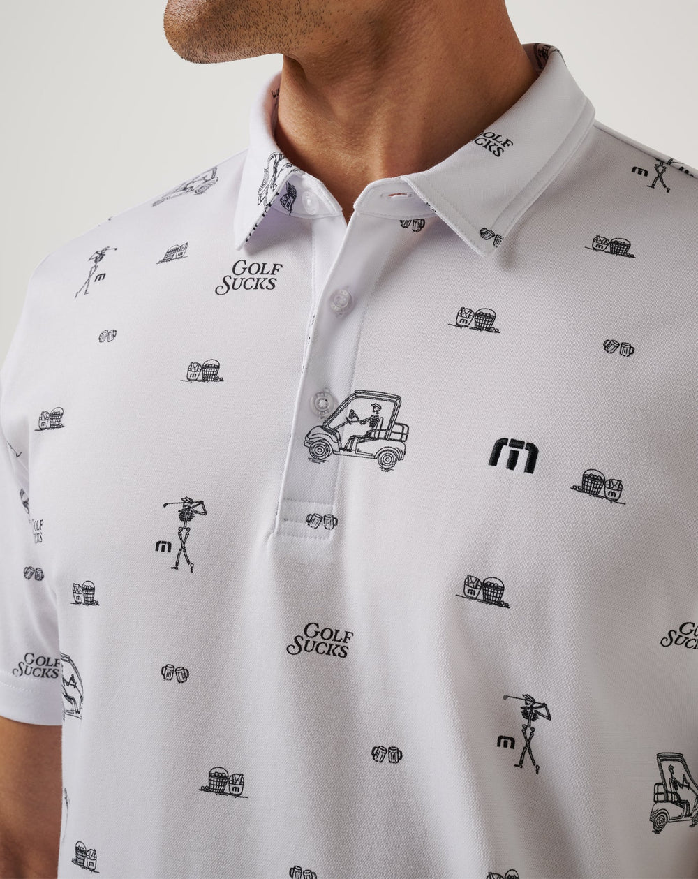 TravisMathew | Golf Sucks Polo