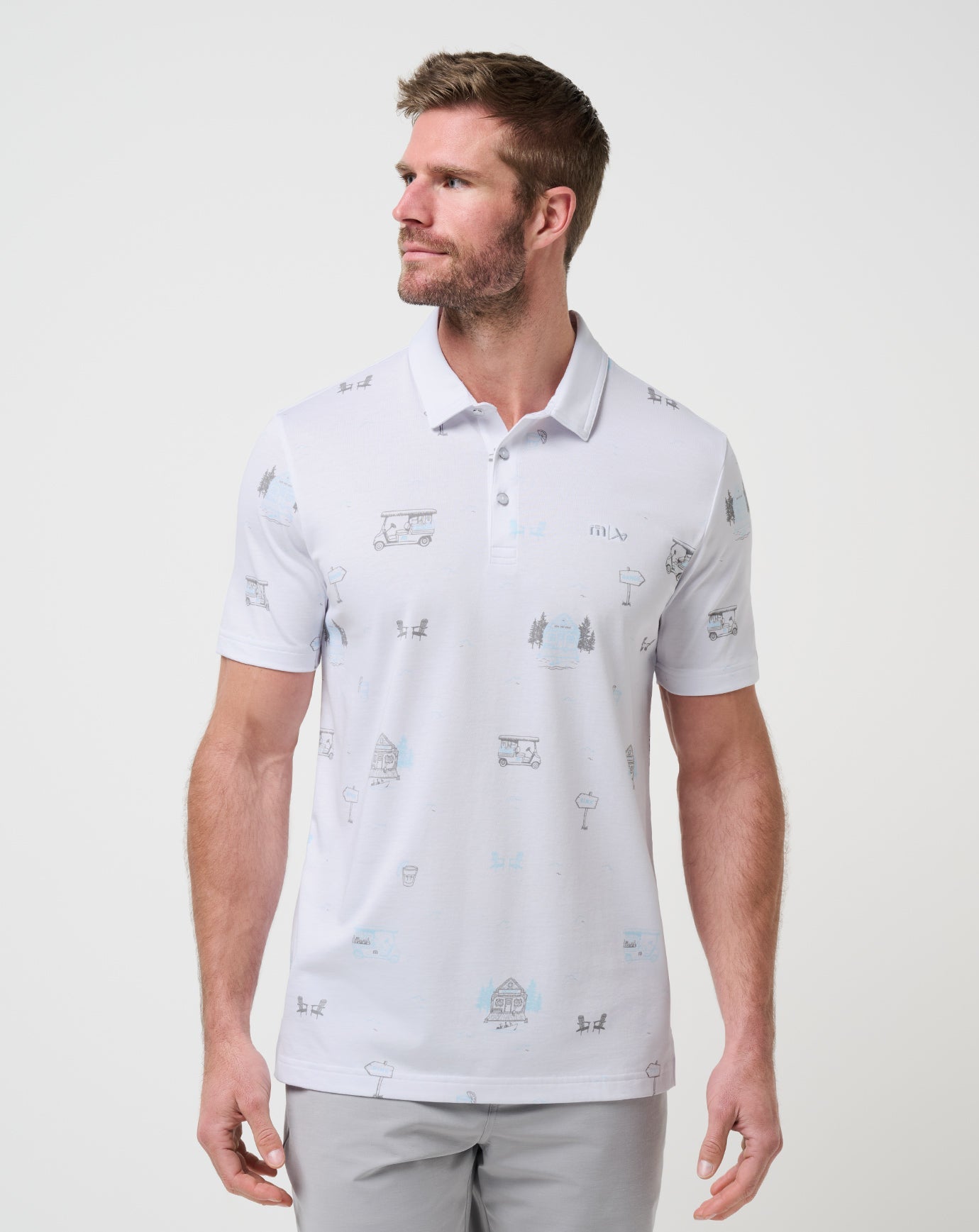 TravisMathew | Snow Chance Polo