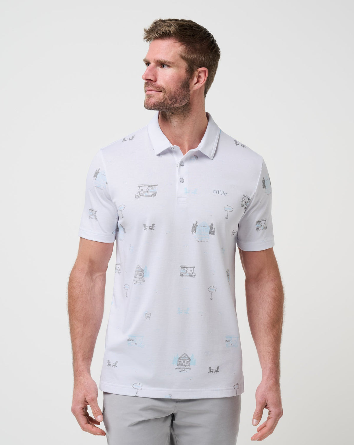 TravisMathew | Snow Chance Polo