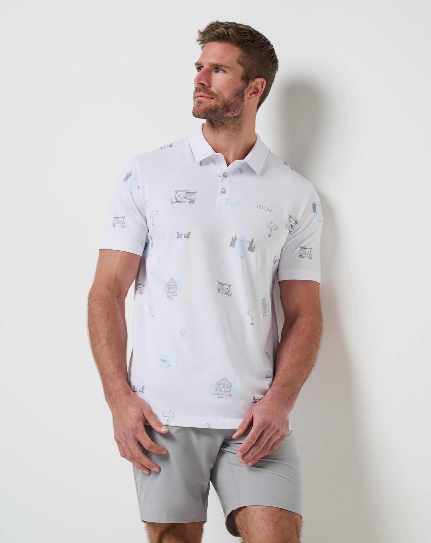 TravisMathew | Snow Chance Polo