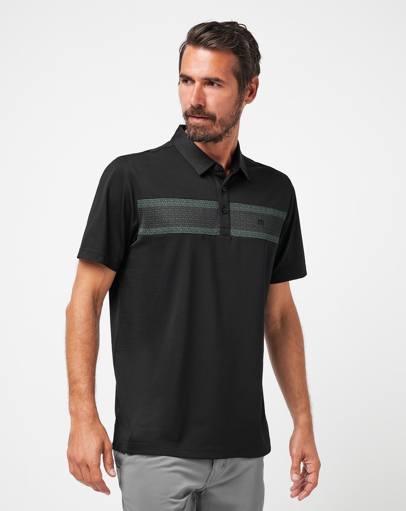 TravisMathew | Good Good Chest Stripe Polo