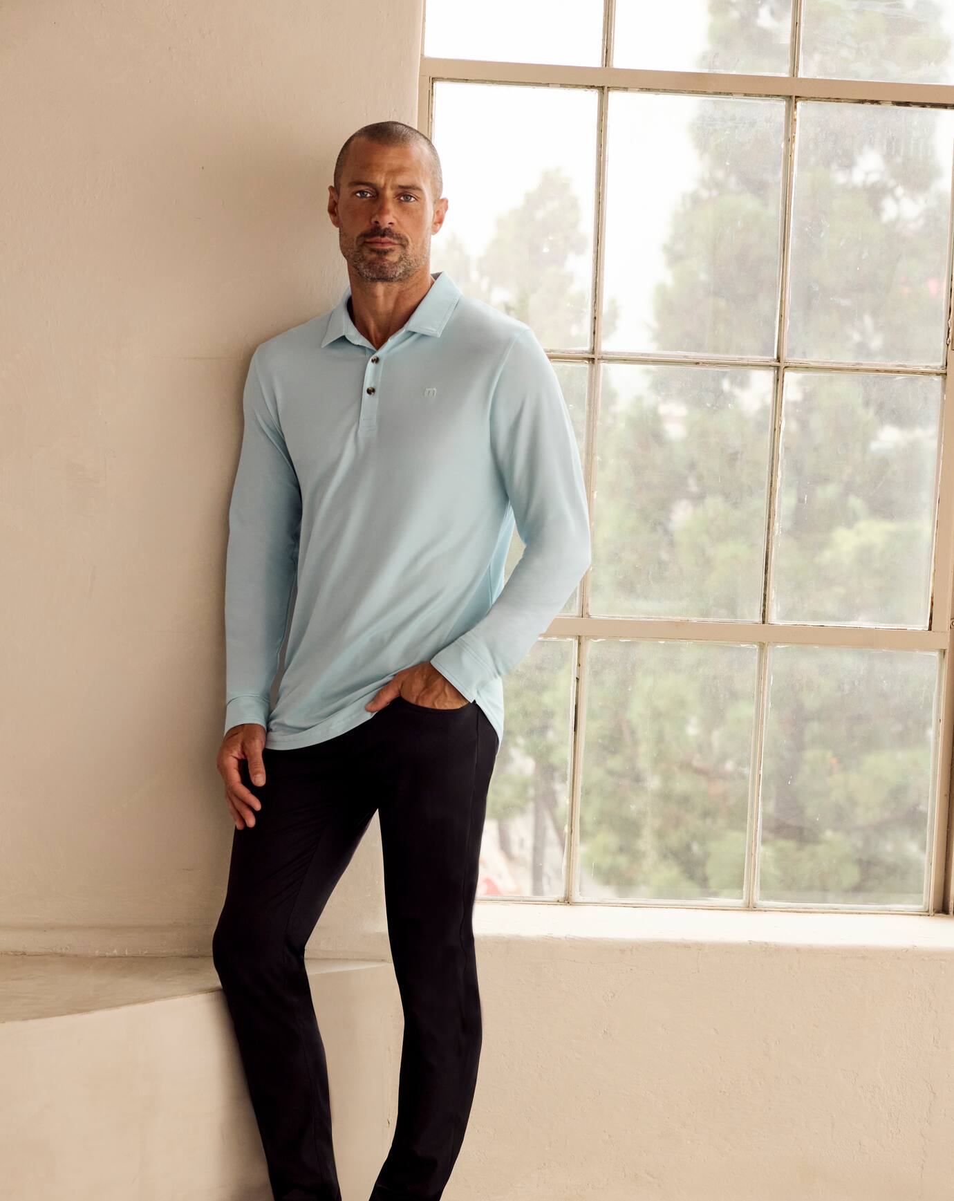 TravisMathew | Featherweight Long Sleeve Polo