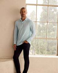 TravisMathew | Featherweight Long Sleeve Polo