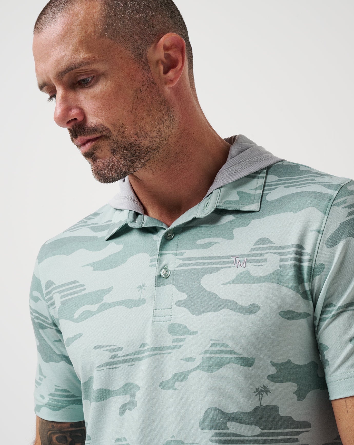 Travis Mathew Online Featherweight Stealth Polo Men|New