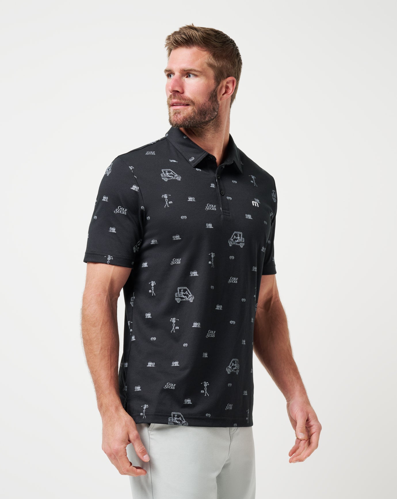 TravisMathew | Golf Sucks Polo