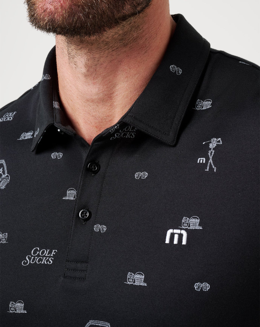 TravisMathew | Golf Sucks Polo