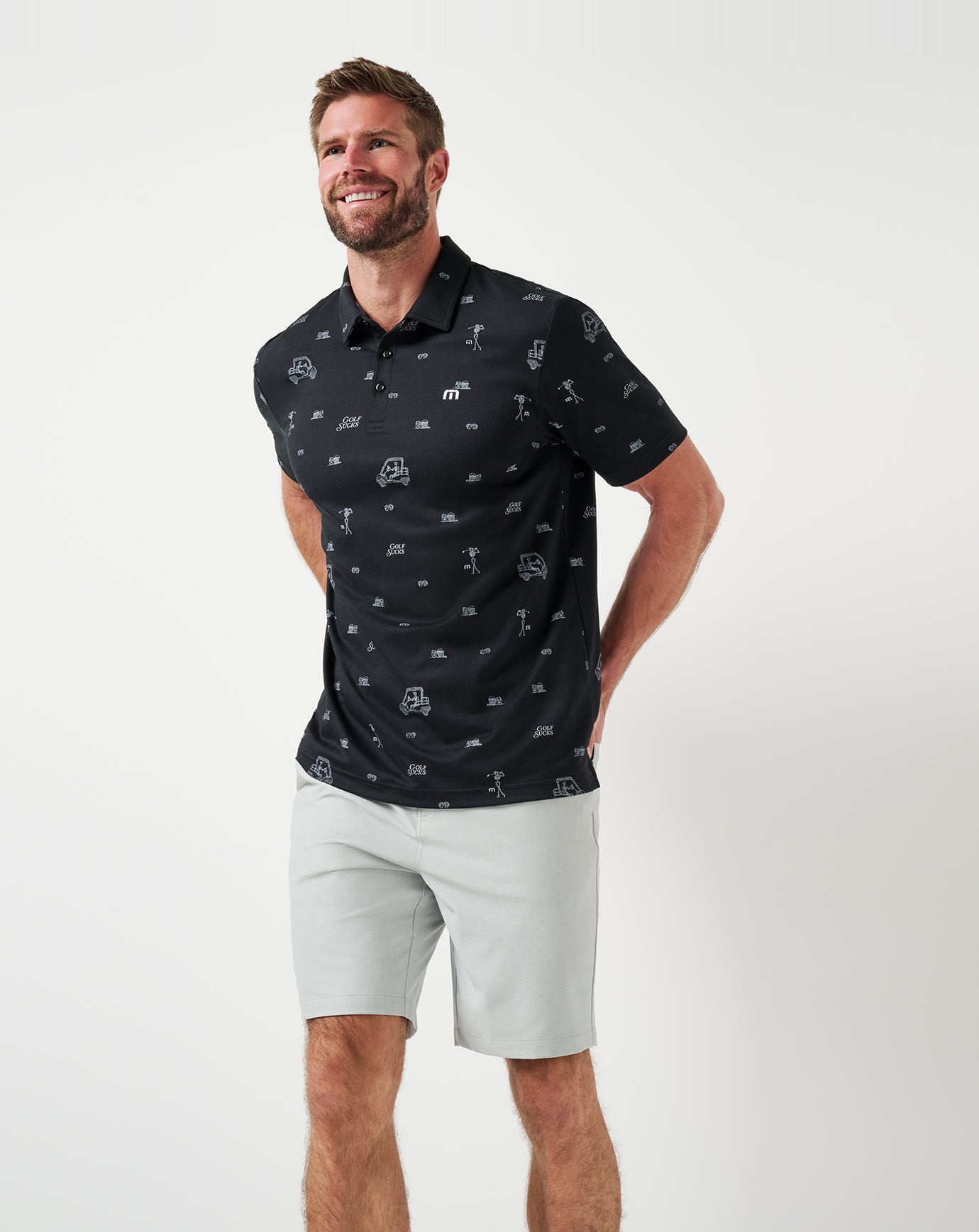 TravisMathew | Golf Sucks Polo