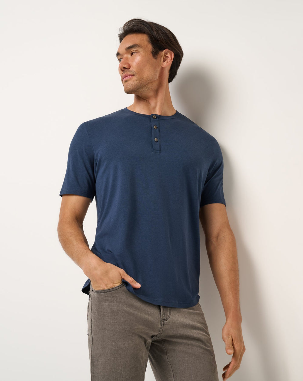 TravisMathew | Cloud Henley Tee