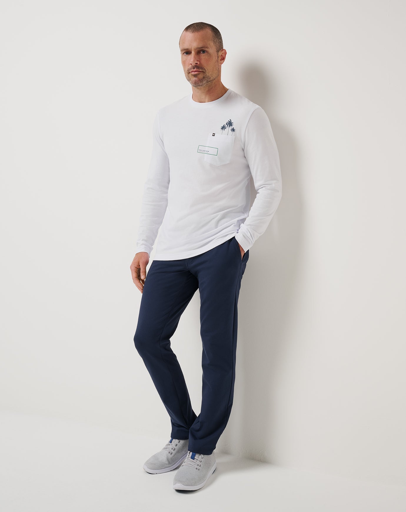 TravisMathew | Reef Stop Long Sleeve Tee